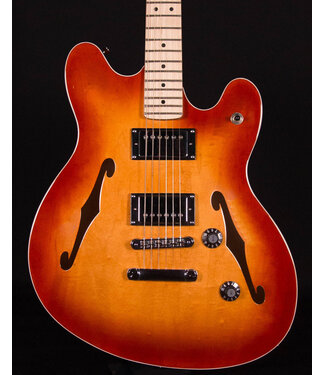 Squier Squier Affinity Starcaster Deluxe, Maple FB, Sienna Sunburst