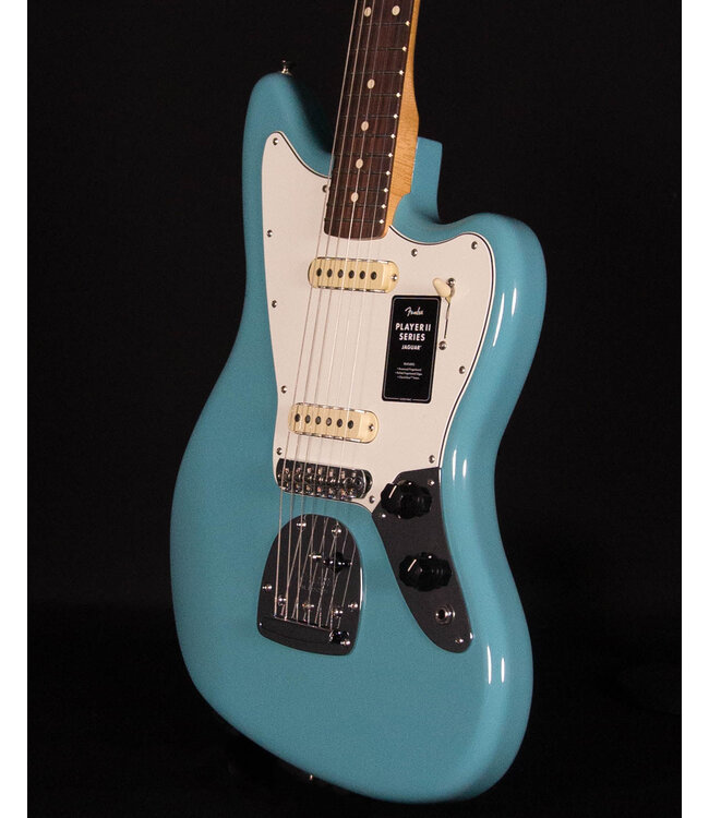 Fender Player II Jaguar, Rosewood FB, Aquatone Blue