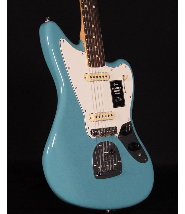 Fender Player II Jaguar, Rosewood FB, Aquatone Blue