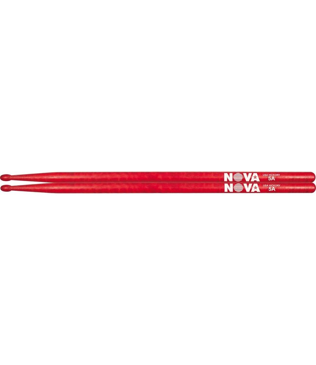 Vic Firth N5AR 5A Red Nova Drum Sticks