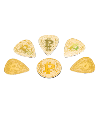 Cool Music Cool Music Coin Pick 3pc Pack, .50