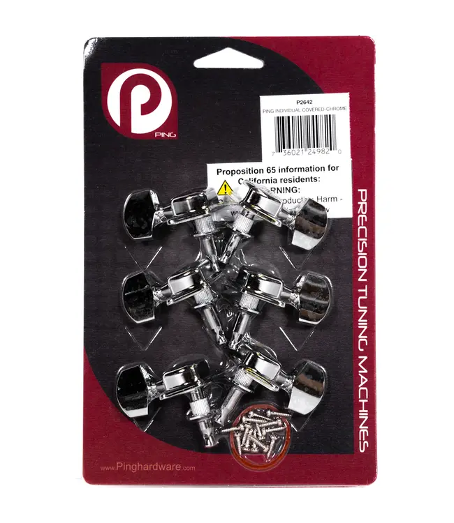PING 3+3 Individual Tuners, Chrome