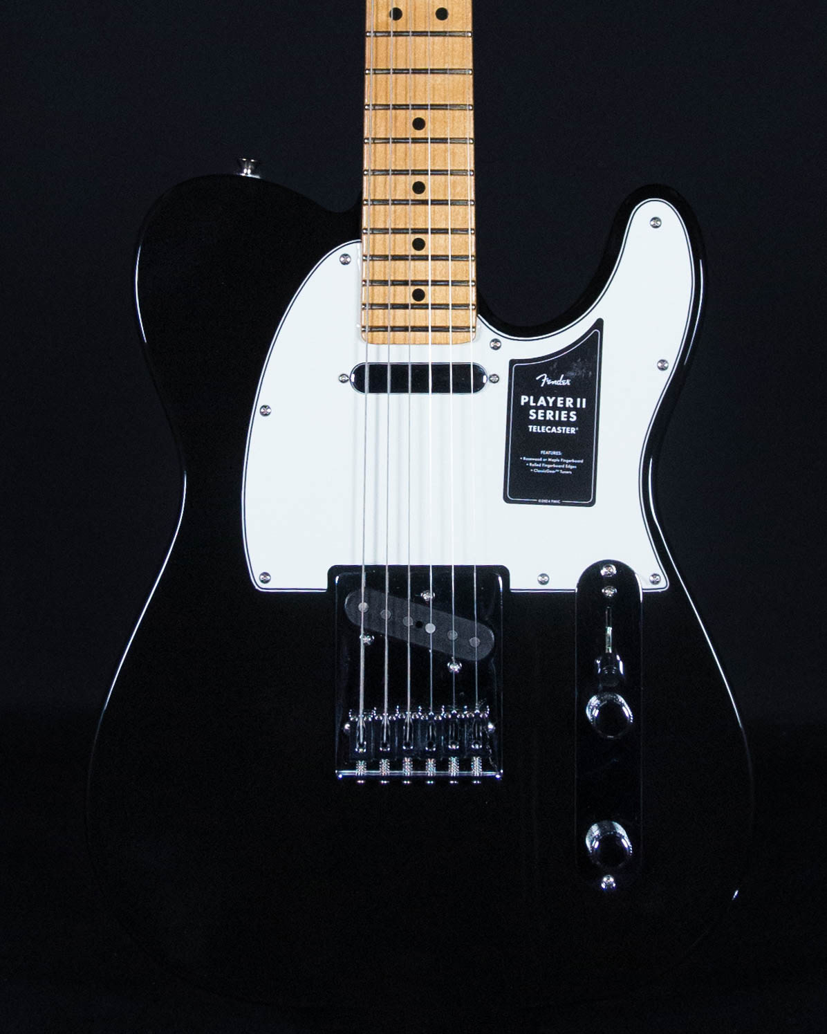 よく見る「芸能人が愛用 Fender Player II Telecaster®, Maple Fingerboard, Black ギター