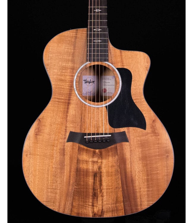 Taylor Taylor Custom 224ce-K Deluxe, Koa with Hardshell Case