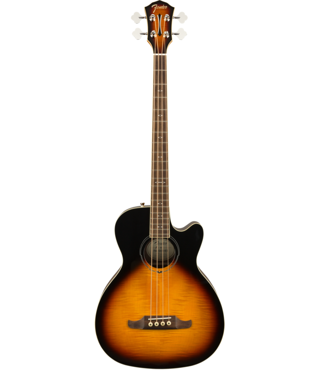 Fender FA-450CE Acoustic Bass, Laurel FB, 3-Color Sunburst