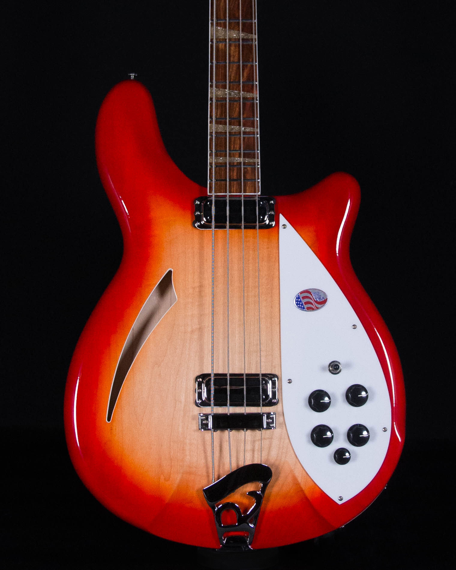 Rickenbacker 4005V FireGlo Semi-Hollow Bass - Sims Music