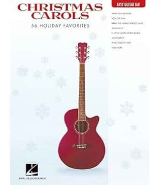 Hal Leonard 56 Holiday Favorite Christmas Carols - Easy Guitar Tab