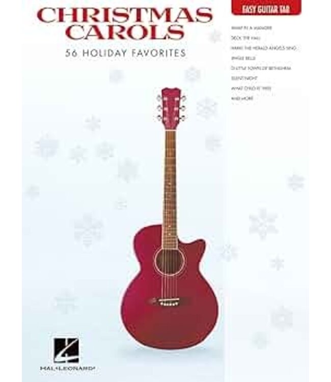 56 Holiday Favorite Christmas Carols - Easy Guitar Tab