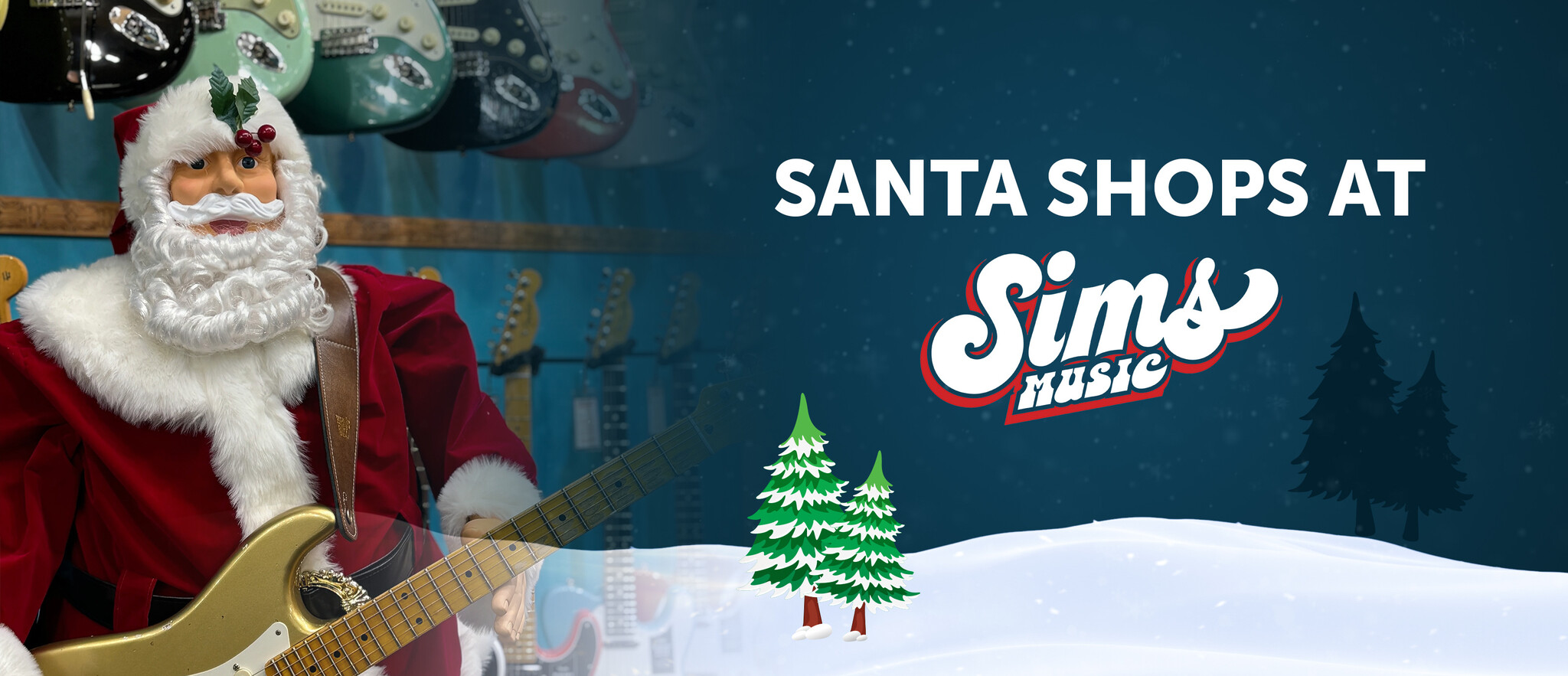 Santa Shops at Sims!