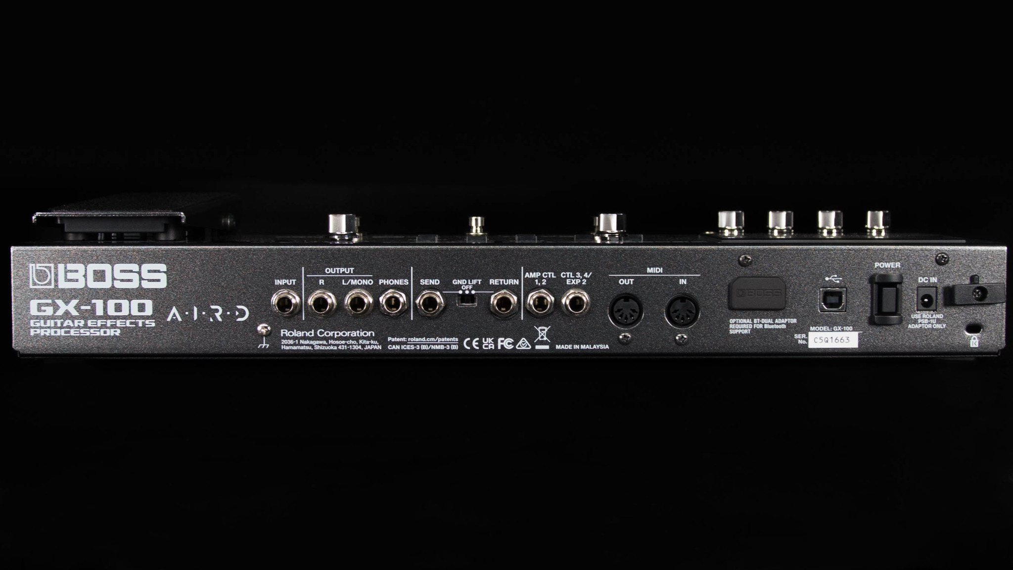 BOSS GX-100 Multi-Effects Pedal - Sims Music BOSS GX-100 Multi-Effects Pedal - Sims Music