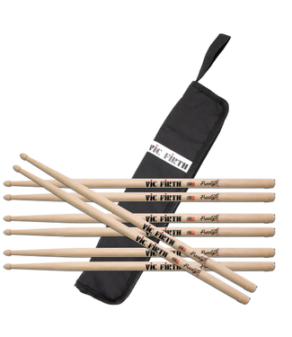 Vic Firth Vic Firth FS5A Freestyle 5A Stick Bundle with FREE Stick Bag