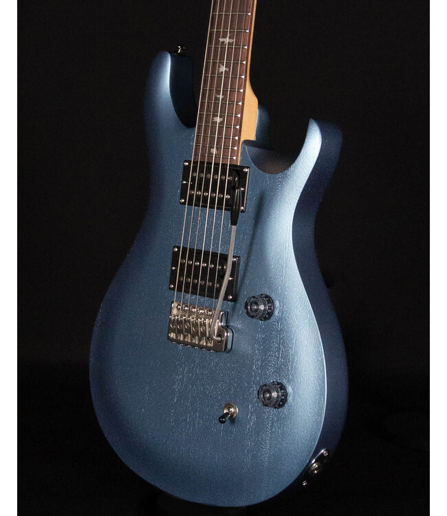 PRS SE CE24 Standard Satin, Ice Blue Metallic