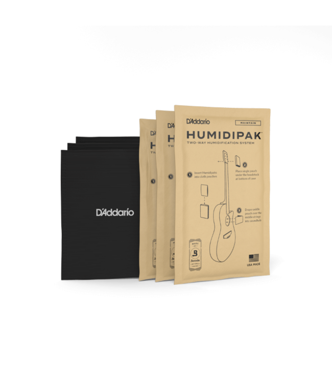 D'Addario Humidipak Automatic Humidity Control System (for guitar)