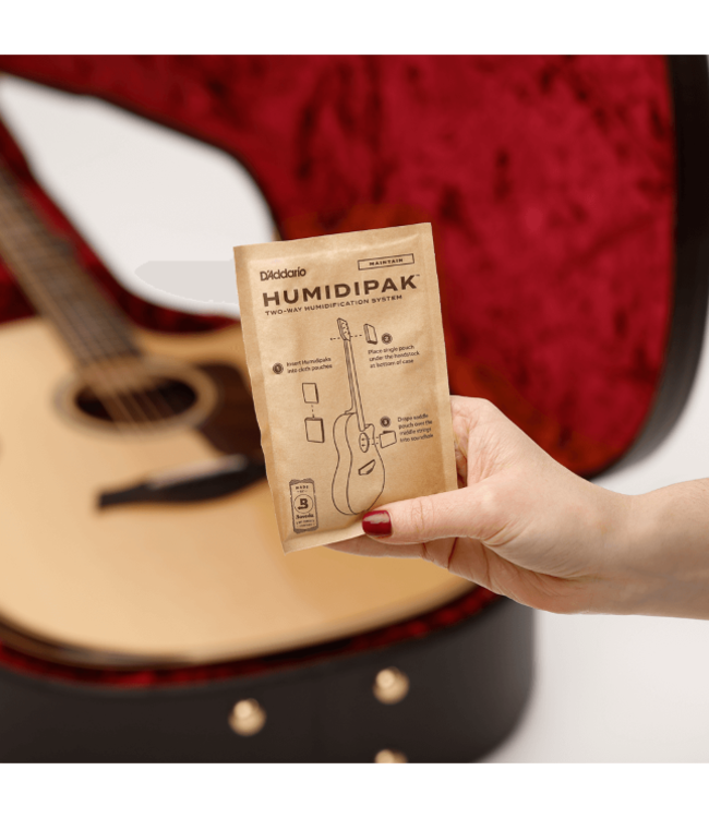 D'Addario Humidipak Automatic Humidity Control System (for guitar)