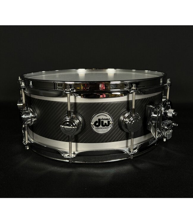 DW 14" x 5.5" Collectors Series Carbon Fiber Edge Snare Drum