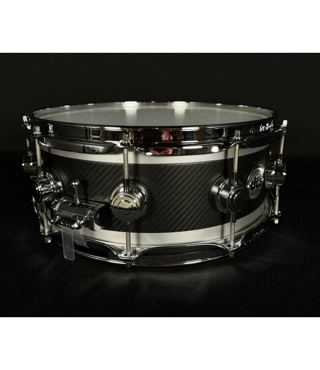 DW 14" x 5.5" Collectors Series Carbon Fiber Edge Snare Drum
