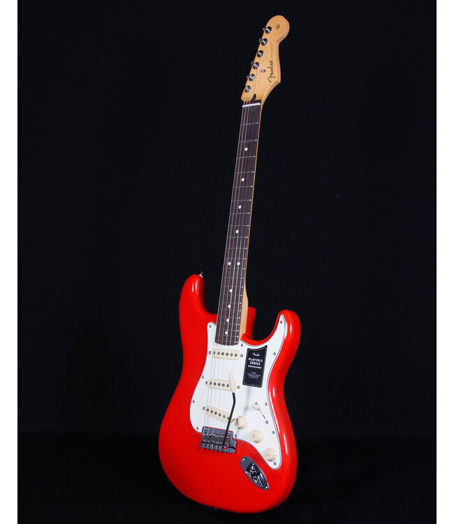 Fender Player II Stratocaster, Rosewood FB, Coral Red