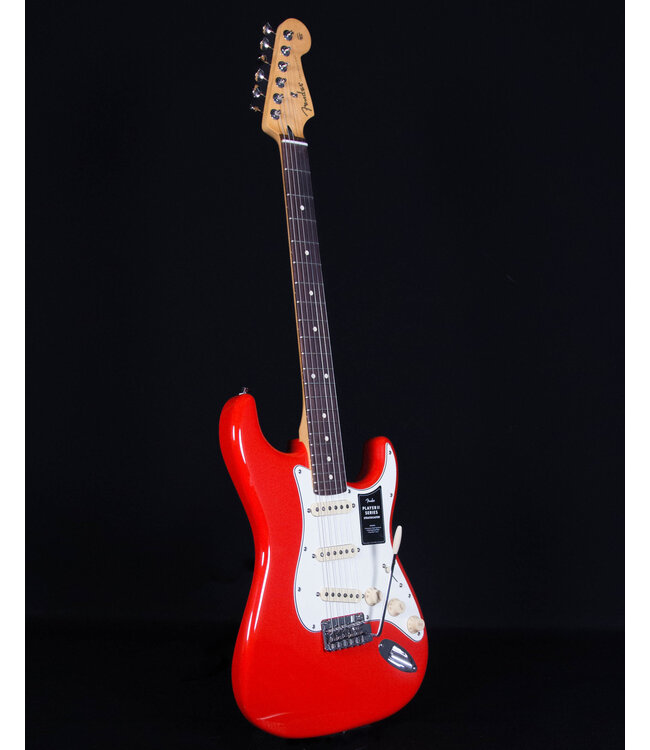 Fender Player II Stratocaster, Rosewood FB, Coral Red