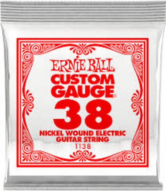 Ernie Ball Single .38 Nickel Wound String