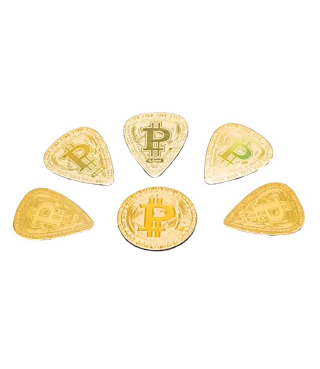 Cool Music Coin Pick 3pc Pack, 1.0