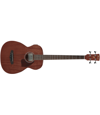 Ibanez Ibanez PCBE12 Acoustic/Electric Bass, Open Pore Mahogany