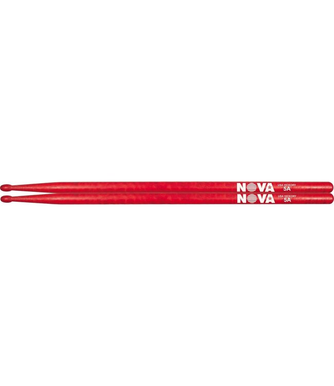 Vic Firth N5AR 5A Red Nova Drum Sticks