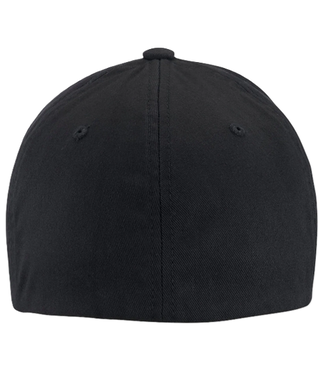 Drum Workshop DW Flexfit Performance Logo Black On Black Baseball Hat, S/M