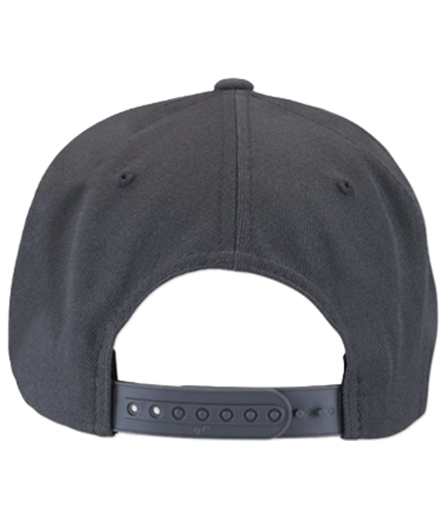 DW Mfg. Snapback Hat, Gray with Yellow Logo