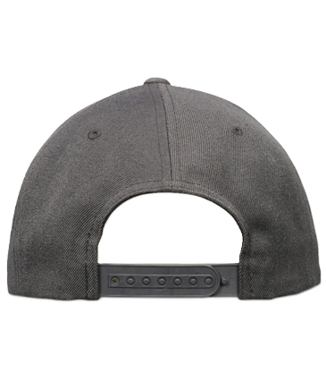 DW Hex Logo Hat, Snapback, Charcoal