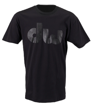 DW DW Foil Logo Short Sleeve T-Shirt, Black/Black, Large