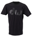 DW Foil Logo Short Sleeve T-Shirt, Black/Black, Large