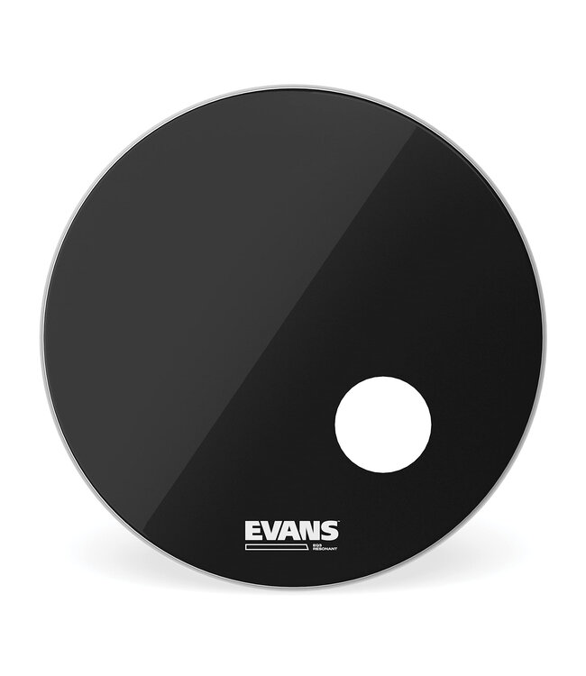 Evans 20" EQ3 Resonant Black Drum Head