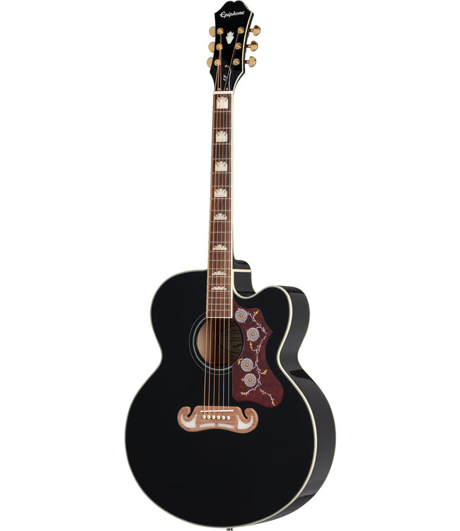 Epiphone EJ-200SCE Acoustic/Electric, Ebony