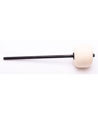 Danmar Danmar Classic White Felt Beater, Black Shaft
