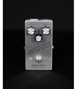 Greer Amps Greer Amps Lightspeed Organic Overdrive - Moonshot Silver
