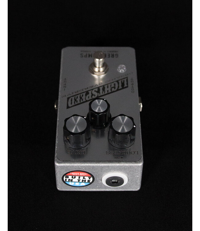 Greer Amps Lightspeed Organic Overdrive - Moonshot Silver