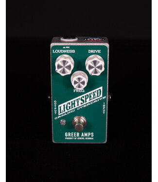 Greer Amps Greer Amps Lightspeed Organic Overdrive - Pine Green
