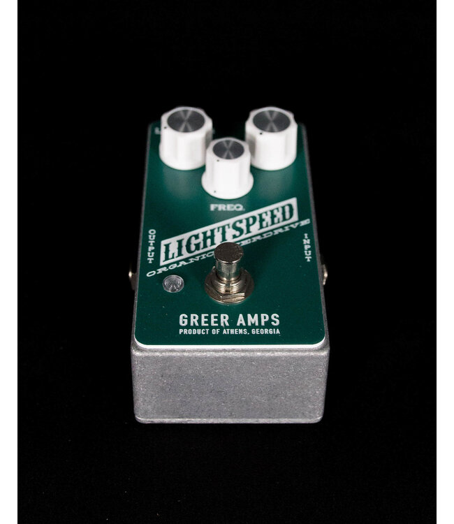 Greer Amps Lightspeed Organic Overdrive - Pine Green