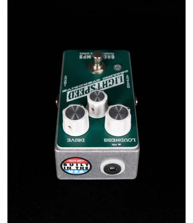 Greer Amps Lightspeed Organic Overdrive - Pine Green