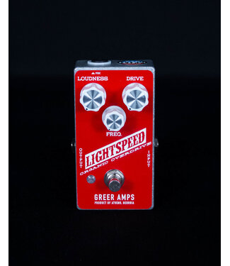 Greer Amps Greer Amps Lightspeed Organic Overdrive - Red/White