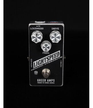 Greer Amps Greer Amps Lightspeed Organic Overdrive - Grayscale