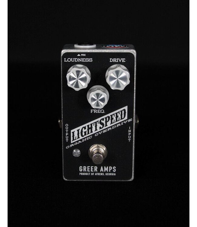 Greer Amps Lightspeed Organic Overdrive - Grayscale