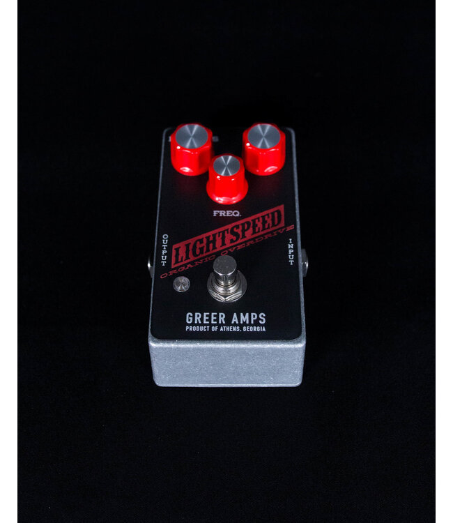 Greer Amps Lightspeed Organic Overdrive - Gameday Black