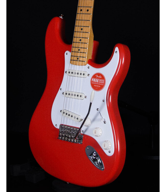 Squier Classic Vibe '50s Stratocaster, Maple FB, Fiesta Red