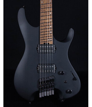 Ibanez Ibanez QX52 Headless Solid Body, Roasted Birdseye Maple FB, Flat Black