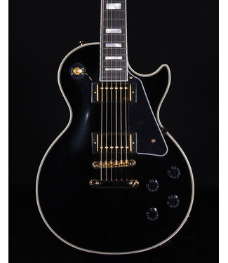 Epiphone Epiphone Inspired by Gibson Les Paul Custom, Ebony (Hard Case Included)