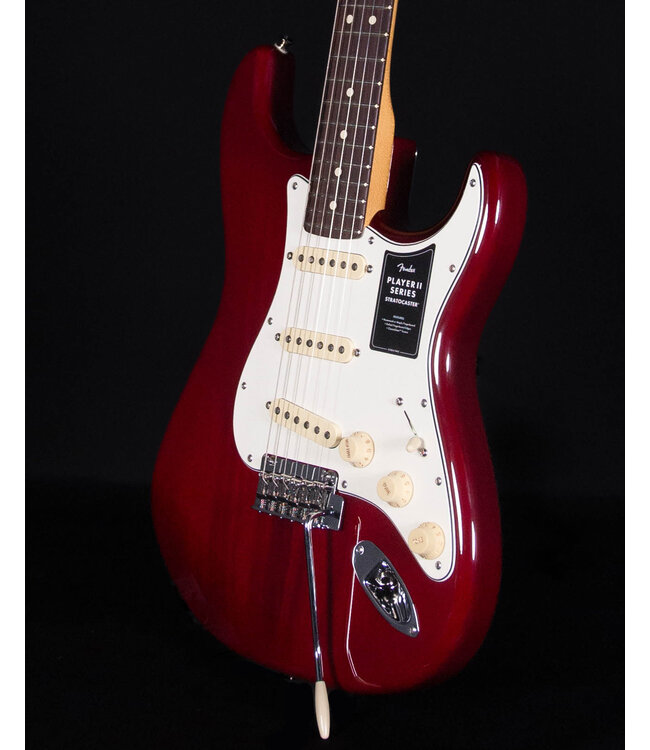 Fender Player II Stratocaster, Rosewood Fingerboard, Transparent Cherry Burst
