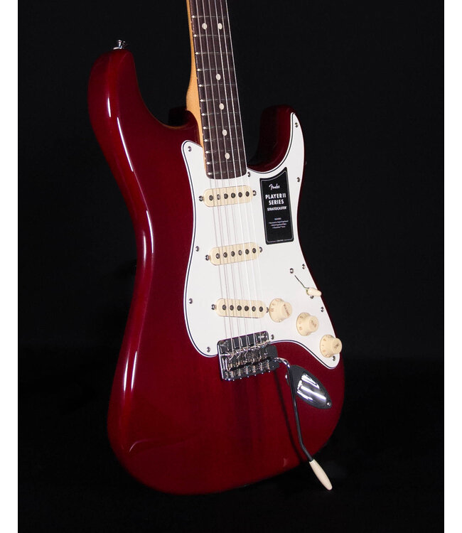 Fender Player II Stratocaster, Rosewood FB, Chambered Mahogany, Transparent Cherry Burst