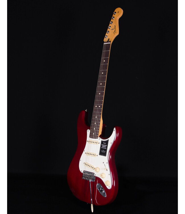 Fender Player II Stratocaster, Rosewood FB, Chambered Mahogany, Transparent Cherry Burst