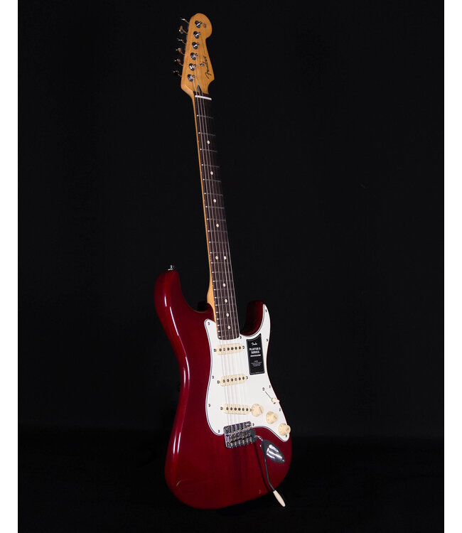 Fender Player II Stratocaster, Rosewood FB, Chambered Mahogany, Transparent Cherry Burst